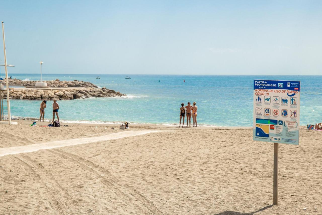 C2 - Seaside Pedregalejo 3 Bedrooms Apartment Malaga Luaran gambar